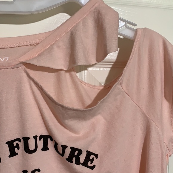 Distressed Active Top - Picture 2 of 4